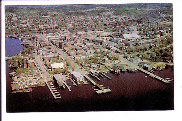 Aerial View Kenora Ontario, 