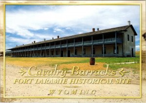 3~4X6 Postcards  WY, Wyoming  FORT LARAMIE  C.O. Quarters~Commissary~Barracks