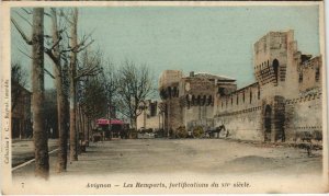 CPA AVIGNON Les Remparts - Fortifications du XIVe Siecle (1086705)