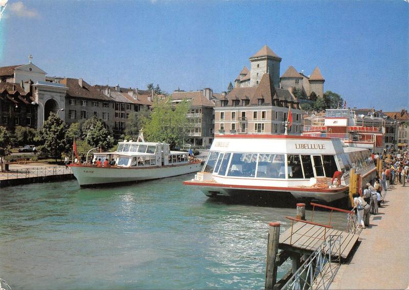 Br43714 Ship Bateaux Libellule Annecy Haute Savoie