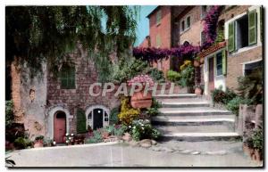 Old Postcard Cote D Azur Bormes Lou Pouli Cantoun