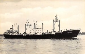 MS Linzertor 1959, Real Photo Schlussel Reederei Ship 