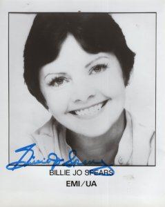 Billie Jo Spears Vintage EMI Records 10x8 Hand Signed Photo