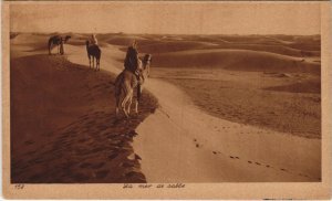CPA TUNISIE Lehnert&Landrock (158) La mer de sable (156388)