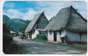 Campana Village , Campana Mts , Panama , 50-60s