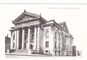 Kentucky Shelbyville Shelby County Court House House Real Photo
