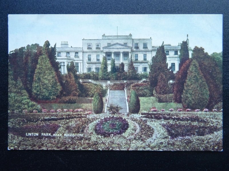 Kent Maidstone LINTON PARK Linton Hall - Old Postcard