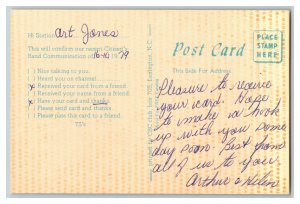 Postcard QSL Radio Card From Prince Albert Saskatchewan Canada XM34-33843 