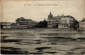 CPA DAX - Les Thermes, le Casino, l'Adour (111538)