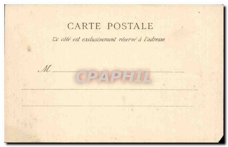 Old Postcard Marseille train station