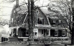 Real Photo, Wishing Well Guest House - Camden, Maine ME  