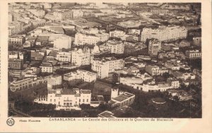 Morocco Casablanca Le Cercle des Officiers et le Quartier de Marseille 06.96