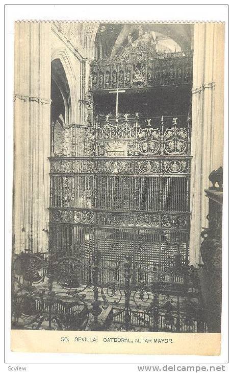 Sevilla , Spain , 00-10s , Catedral, Altar Mayor