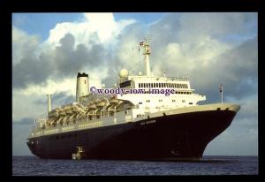 SIM0415 - Holland America Liner , Nieuw Amsterdam , built 1983 - postcard