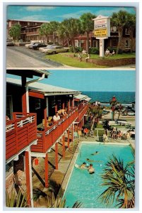 1981 Oceanaire Motel Myrtle Beach South Carolina SC, Multiview Vintage Postcard