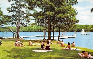 Bathing Beach - Eagle River, Wisconsin WI  