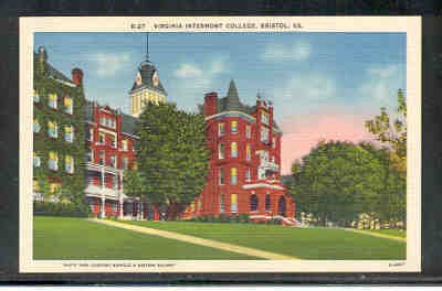 Virginia colour Postcard Intermont College Bristol