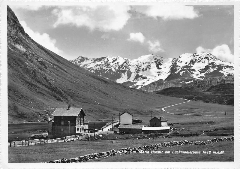 BR29260 Sta Maria Hospiz am Luckmanierpass switzerland