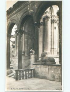 old rppc NICE VIEW Split - Spalato Croatia i2975