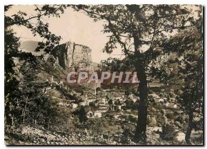 Postcard Modern Castellane B A on Route Napoleon General view and Roc