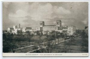 Clinic Group Panorama University of Chicago Illinois postcard