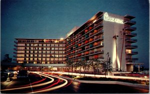 Vtg Beverly Hilton Hotel Los Angeles County Beverly Hills California CA Postcard