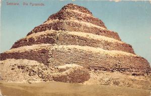 B91840 sakkara  the pyramid hamburg amerika lini egypt   Saqqara  africa