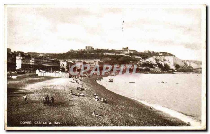 Postcard Old Dover Castle Bay