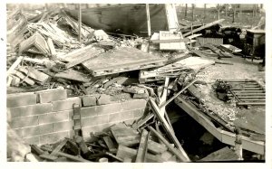 MN - Fergus Falls. Cyclone Damage, June 22, 1919.  *RPPC