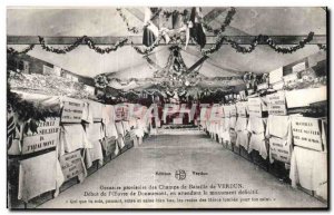 Old Postcard Militaria War 1914 Verdun Ossuary of provisional battlefields