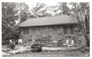 Lookout Mountain Tennessee Chanticleer Cottages Real Photo Postcard AA32500