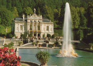 Germany Postcard - Konigsschloss Linderhof, Ettal  RRR199