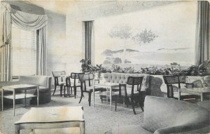 Postcard Illinois Chicago Lake Shore Club Cocktail Lounge Interior 22-14333