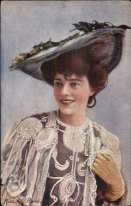 TUCK Oilette - Beautiful Actress Miss Ada Reeve c1910 Postcard