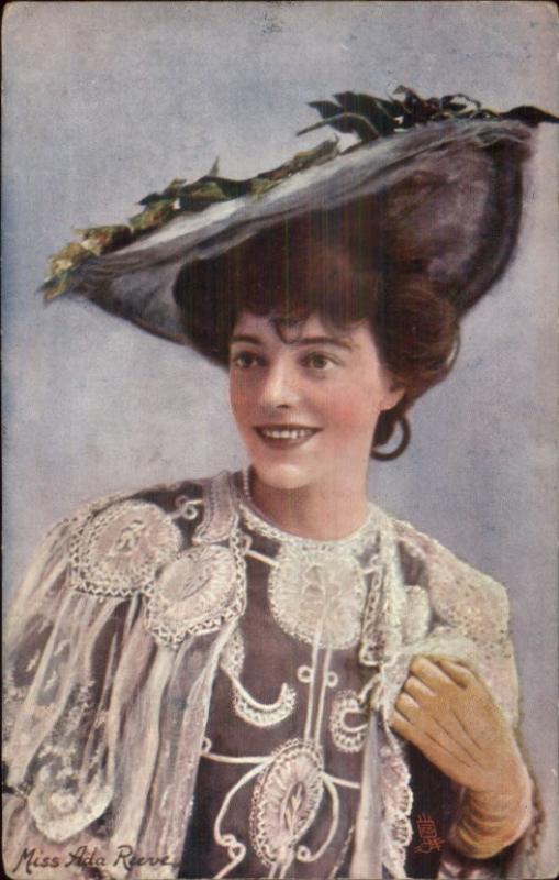 TUCK Oilette - Beautiful Actress Miss Ada Reeve c1910 Postcard | Topics ...