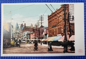 Vintage 1906 Pleasant Street from Maulden Square Maulden Massachusetts Postcard