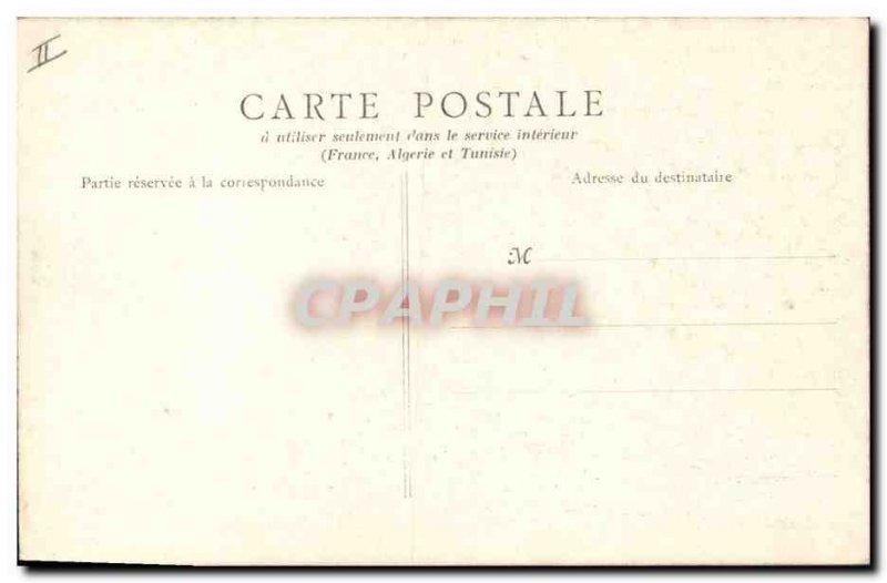 Postcard Old Folklore In the ladies of the town of Sens The Legend of d & # 3...