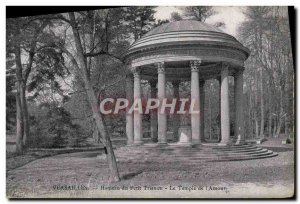 Old Postcard Versailles Hameau du Petit Trianon The Temple of & # 39Amour