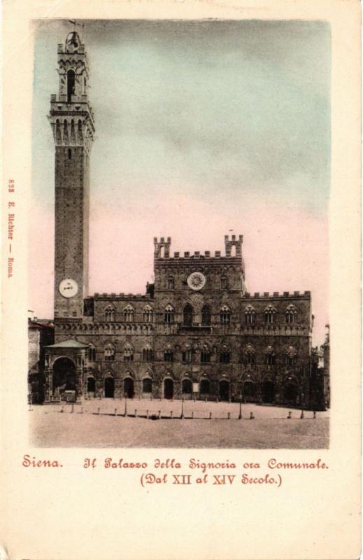 CPA Siena Il Palazzo della Signoria ora Comunale. ITALY (447598)