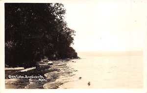 Glen Lake Real Photo Burdicville MI 