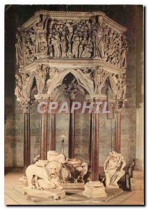 Postcard Modern Pistoia Church of St Andre Chair Giovanni Pisano