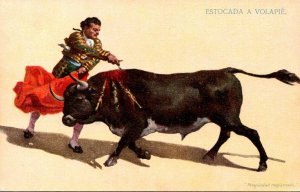 Bullfighting Estocada A Volapie