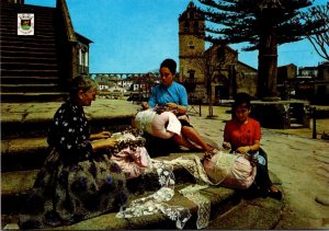 Portugal Vila Do Conde Lace Makers and The Parochial Church