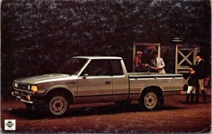 Postcard Nissan Datsun Trucks Small Pickup Truck