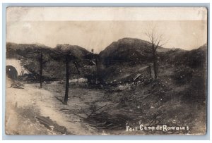 Saint-Mihiel France Postcard Fort Camp Des Romains c1910 WW1 RPPC Photo