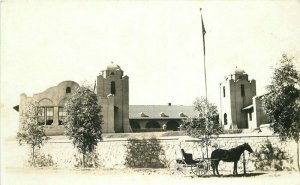 1916 Old School Yuma Arizona RPPC Photo Postcard 6926