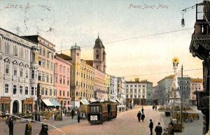 ab9804 - AUSTRIA - Postcards VINTAGE POSTCARD - Linz - 1907-