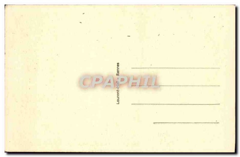 Old Postcard Carnac Porch L & # 39Eglise