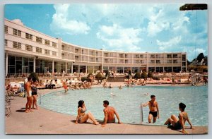 Loch Sheldrake New York Charles & Lillian Brown's Hotel   Postcard