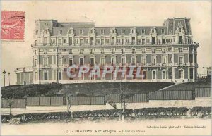 Old Postcard Biarritz Artistic Palace Hotel